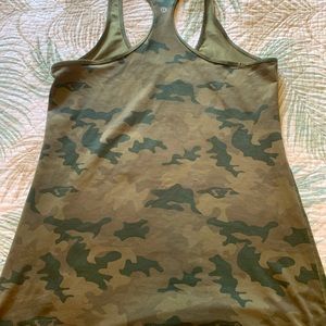 Lululemon Camo Racerback Tank